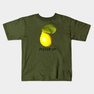 Pucker Up Lemon Kids T-Shirt